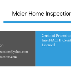 Meier Home Inspections