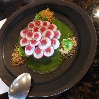 XO Restaurant - XO's Beet & Pumpkin Roulate, Chimichurri Shiso, Quinoa - Asian Fusion Near Me - Honolulu, Hawaii XO Restaurant - XO's Beet & Pumpkin Roulate, Chimichurri Shiso, Quinoa - Asian Fusion Near Me - Honolulu, Hawaii