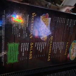 Rodeo Sports Bar - Menu