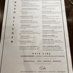 NK Restaurant - Brunch Menu - menu - Caribbean Near Me - East Meadow, New York