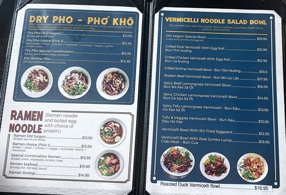 Menu photo 1 Old Saigon Cafe Houston, TX Menu photo 1 Old Saigon Cafe Houston, TX