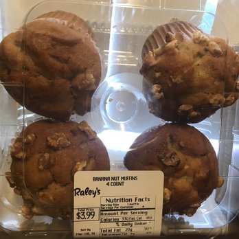 Raley's - 3/2/19, 4 count Banana Nut Muffins were FREE with their Something Extra Program and man were they good!! - Grocery Near Me - Citrus Heights, California Raley's - 3/2/19, 4 count Banana Nut Muffins were FREE with their Something Extra Program and man were they good!! - Grocery Near Me - Citrus Heights, California