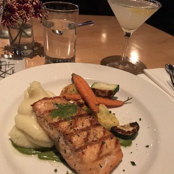 Plan B Restaurant - Salmon and lemon drop - French Near Me - Sacramento, California