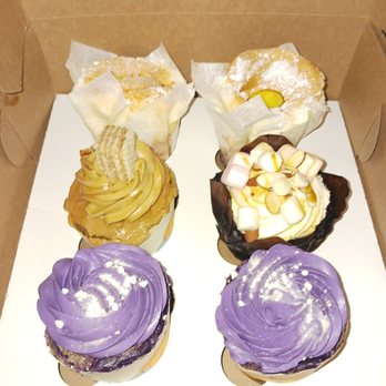 Dessert Anatomy - Ube x 2, Rocky road, Brazo de Mercedes x2, espresso,. - Desserts Near Me - LOMA LINDA, California