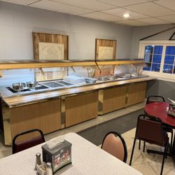 Parsons Buffet - 14' 10 well hot bar
