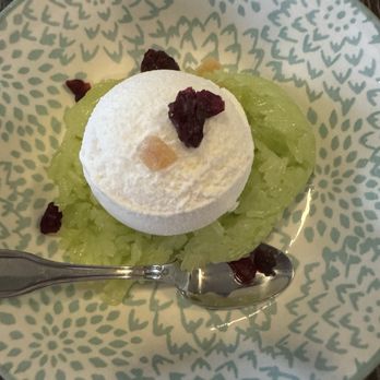 Thai Kitchen - Coconut ice cream with sticky rice - Thai Near Me - Mesa, Arizona