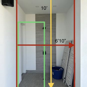 NextGen Contracting - Homeowner was looking to close off this outdoor shower - Painters Near Me