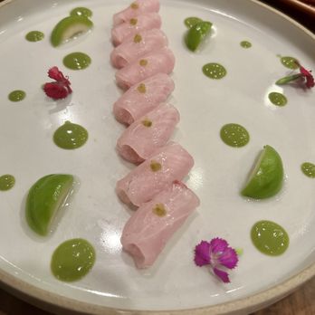 Yume Sushi Bar - Kanpachi Sashimi with Miso Sauce - Sushi Bars Near Me - Calabasas, California