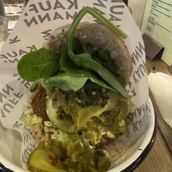Kauffmann - Green chile falafel