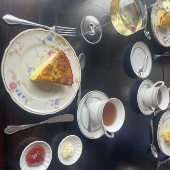 Sotherton Tea Room - Started our tea service with a quiche. - Tea Rooms Near Me - Lincoln, California Sotherton Tea Room - Started our tea service with a quiche. - Tea Rooms Near Me - Lincoln, California
