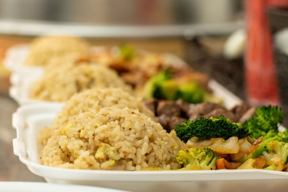 Food from Savory Hibachi