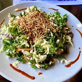 Backstreets Bar and Grill - Asian Kale salad (vegan) - American Near Me - Hickory, North Carolina