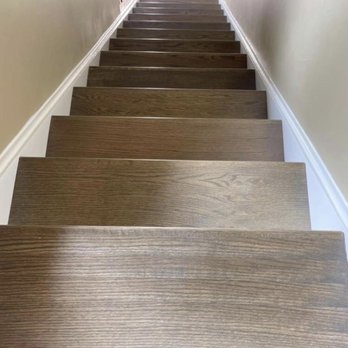 Nailed It! - New Oak Stairs - Drywall Installation & Repair Near Me Nailed It! - New Oak Stairs - Drywall Installation & Repair Near Me