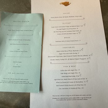 Angler - Enticing menu with a prix fixe lunch option - Seafood Near Me - San Francisco, California Angler - Enticing menu with a prix fixe lunch option - Seafood Near Me - San Francisco, California