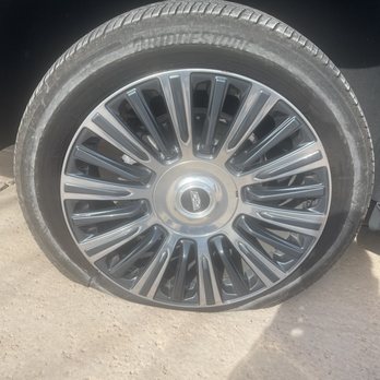 Instant Tires Mobile  - Before pic. Hit something on the 80 freeway tire blew out got truck towed home - Tires Near Me