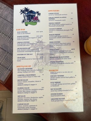 Menu photo 3 Cone Heads 8020 Port Saint Joe, FL