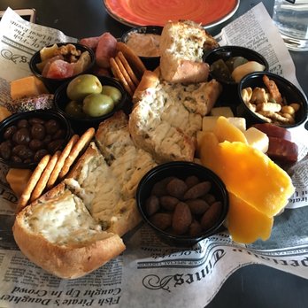 The Anchor Point Bistro - The Charcuterie Board (half order). AMAZING! - Sandwiches Near Me - Saint Clair, Michigan
