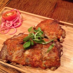Olive Tree - Glazed Ribs with beer & tomato