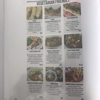 Snowbite - Pg. 6 Vegan/Vegetarian - Vietnamese Near Me - Pharr, Texas