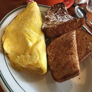 Cafe Au Lait - Omelette with wheat toast (borrowed French Toast) - Breakfast & Brunch Near Me - Roswell, Georgia Cafe Au Lait - Omelette with wheat toast (borrowed French Toast) - Breakfast & Brunch Near Me - Roswell, Georgia