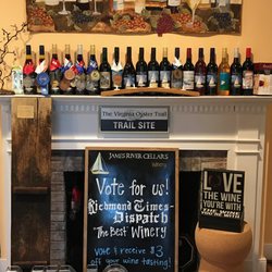 VinGo Tours - Enjoy 14 tastings at James River Winery, but don't worry, we'll drive you!
