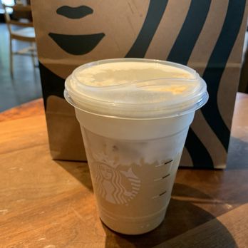 Starbucks - First time to try iced pecan crunch oat latte, fall drink, love it - Coffee & Tea Near Me - Sacramento, California Starbucks - First time to try iced pecan crunch oat latte, fall drink, love it - Coffee & Tea Near Me - Sacramento, California