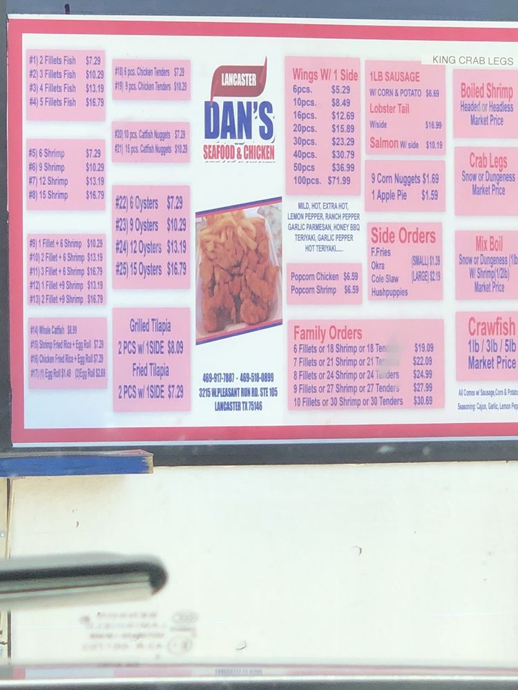 DAN’S SEAFOOD AND CHICKEN Updated June 2024 17 Reviews 3215 W