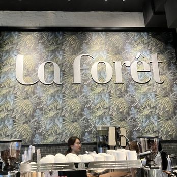 La Foret - signage - Cafes Near Me - Coquitlam, British Columbia
