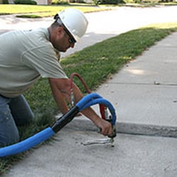 PolyLEVEL of Central Texas - PolyLevel® is a fast & efficient method to raise sinking concrete. This foam injection will keep your concrete level for years to come!