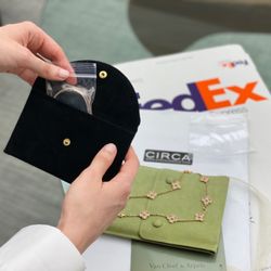 CIRCA offers a free and fully insured shipping kit to sell your jewelry from the safety and comfort of home.