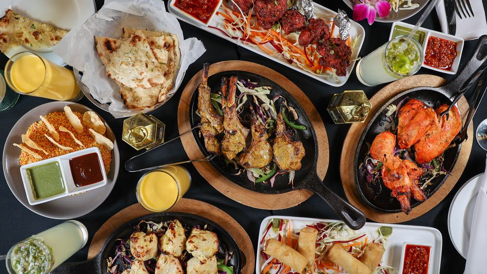 Sea & Sand Indian Fusion Logo