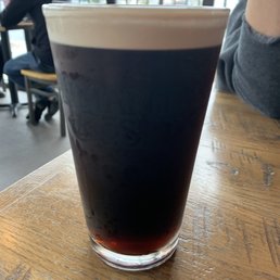 A Guinness not in its own glass and I don't think it's a pint.