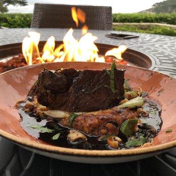 The Bench - Short Rib was astounding with that hearty sauce over mashed potatoes! - New American Near Me - Pebble Beach, California The Bench - Short Rib was astounding with that hearty sauce over mashed potatoes! - New American Near Me - Pebble Beach, California