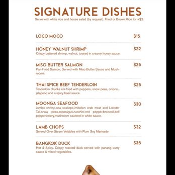 Moonga Asian Bistro - Asian Fusion Near Me - Kaneohe, Hawaii
