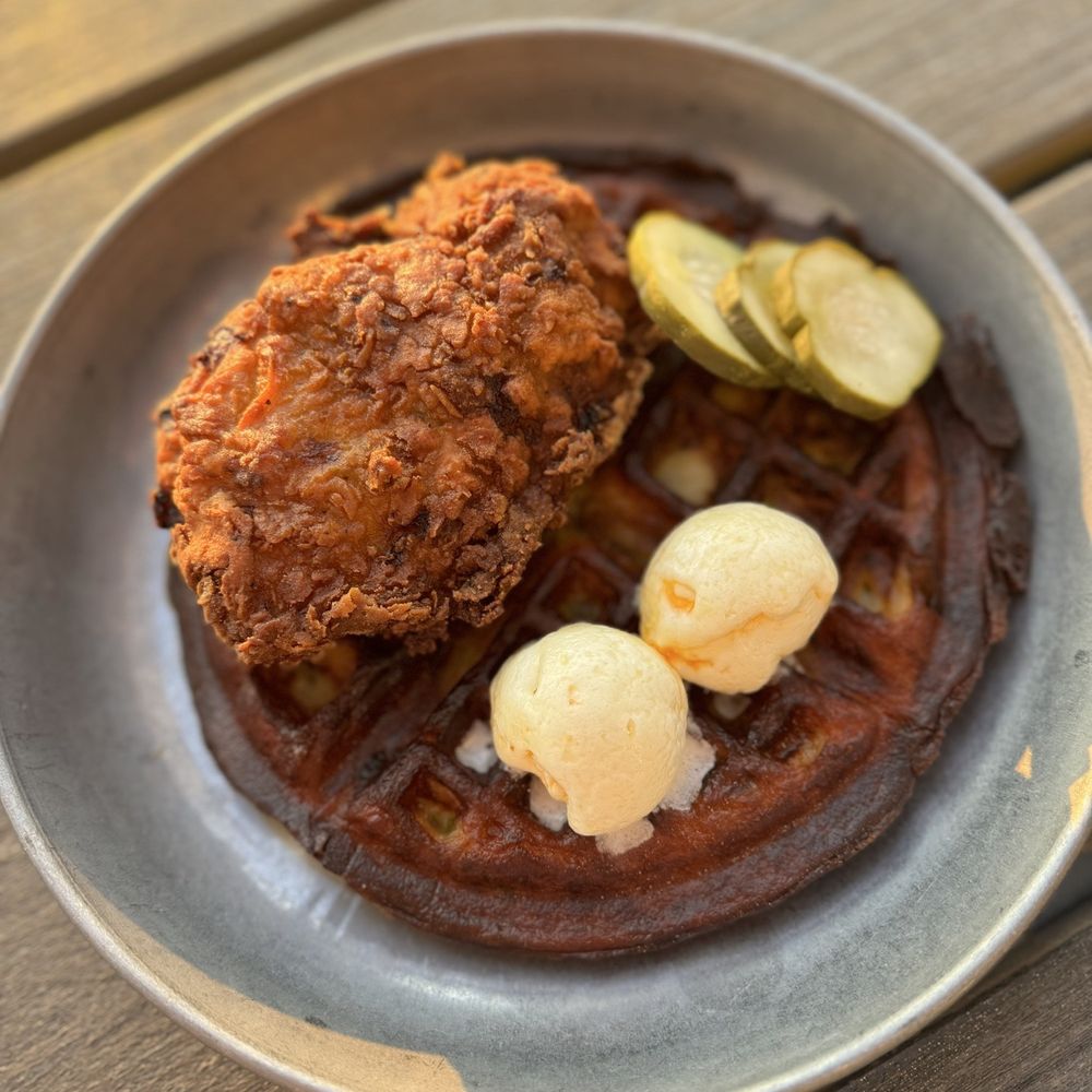 Brewery X - chicken and waffle - Breweries Near Me - San Diego, California