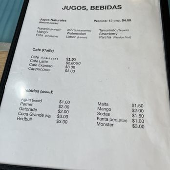 YANE'S LATIN KITCHEN - a menu with prices - Latin American Near Me - Tampa, Florida YANE'S LATIN KITCHEN - a menu with prices - Latin American Near Me - Tampa, Florida