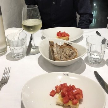 Hostaria Po - Complimentary bruschetta and bread to start - Italian Near Me - Rome, RM Hostaria Po - Complimentary bruschetta and bread to start - Italian Near Me - Rome, RM