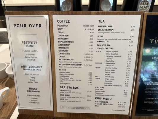 Menu photo 1 Temple Coffee Roasters Sacramento, CA Menu photo 1 Temple Coffee Roasters Sacramento, CA