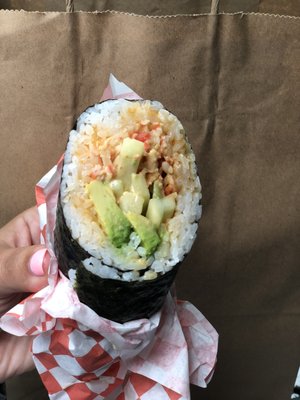 Blue spot sushi by null