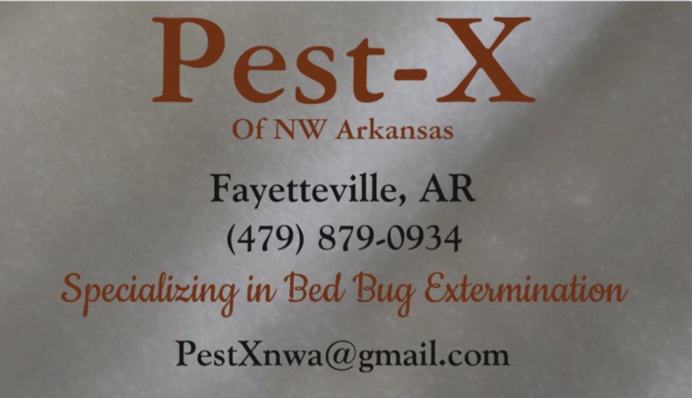 PEST X OF NWA Fayetteville, Arkansas Pest Control Phone Number Yelp