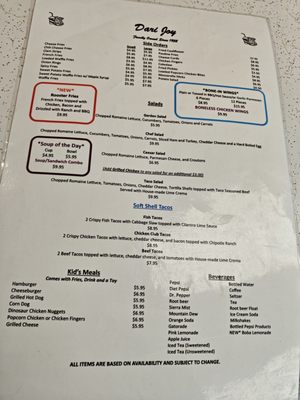 Menu photo 2 Dari Joy Bellows Falls, VT