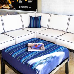 Arizona Iron Patio Furniture - Elite Sectional with Ottoman.