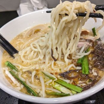 Kyouka Ramen - a bowl of ramen with chopsticks - Ramen Near Me - Toronto, Ontario Kyouka Ramen - a bowl of ramen with chopsticks - Ramen Near Me - Toronto, Ontario