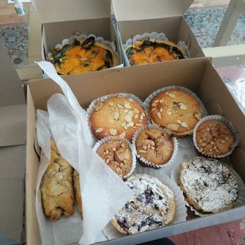 The Bakers' Lounge - Bakewell Tart, frangipane blueberry tart, sausage rolls, bread pudding muffins, quiches! - Desserts Near Me - Washington, DC, District of Columbia
