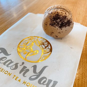 Teas'n You - Oreo macaron - Bubble Tea Near Me - Vienna, Virginia Teas'n You - Oreo macaron - Bubble Tea Near Me - Vienna, Virginia
