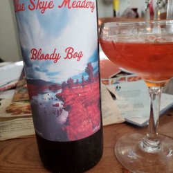 Blue Skye Meadery - Bloody Bog! I believe my favorite from this meadery thus far!