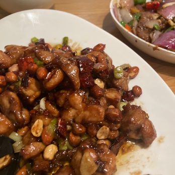 Chengdu Impression - Kung- Pao (spelling?) chicken..rich, deep flavors with kick - Szechuan Near Me - Arcadia, California