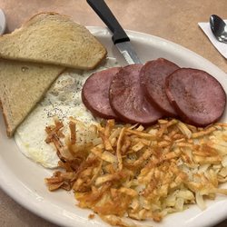 Family Pancake House - West Bremerton - (Aug'26) Canadian Bacon & Eggs
