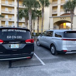 Sunset Airport Transportation - Our two main vehicles!