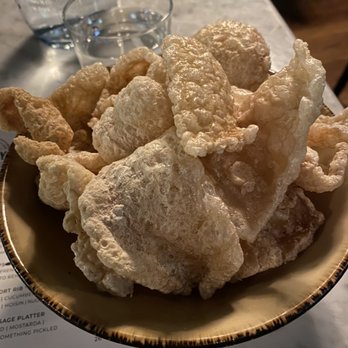 The Fitzroy - Salt + Vinegar Pork Skins - Gastropubs Near Me - Savannah, Georgia The Fitzroy - Salt + Vinegar Pork Skins - Gastropubs Near Me - Savannah, Georgia